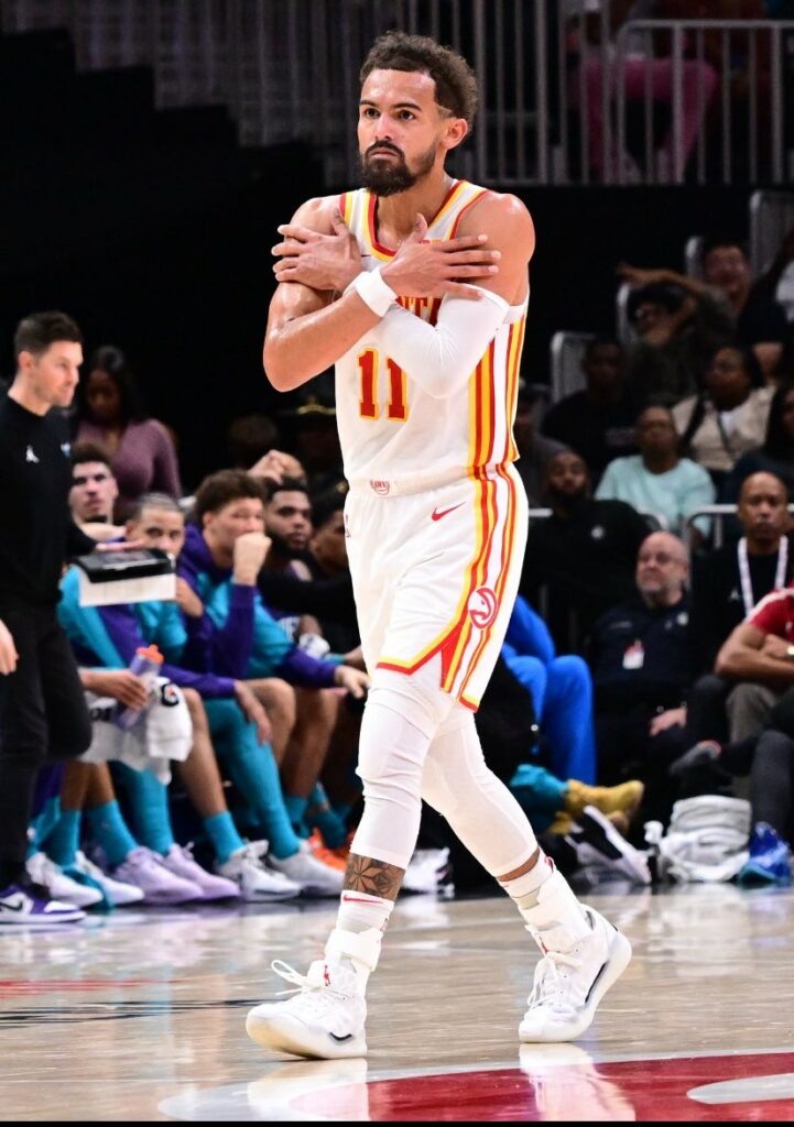 Trae Young foi um dos destaques da primeira semana